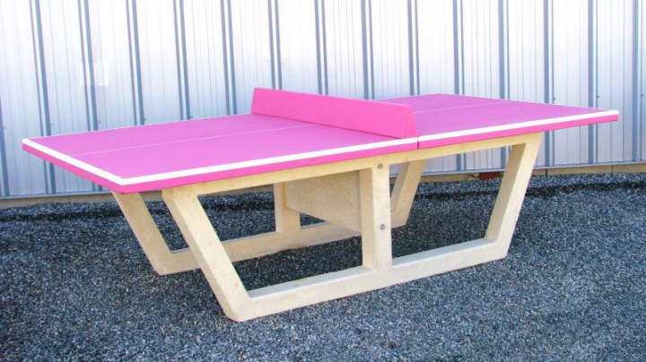 Table ping-pong Coloris Rose